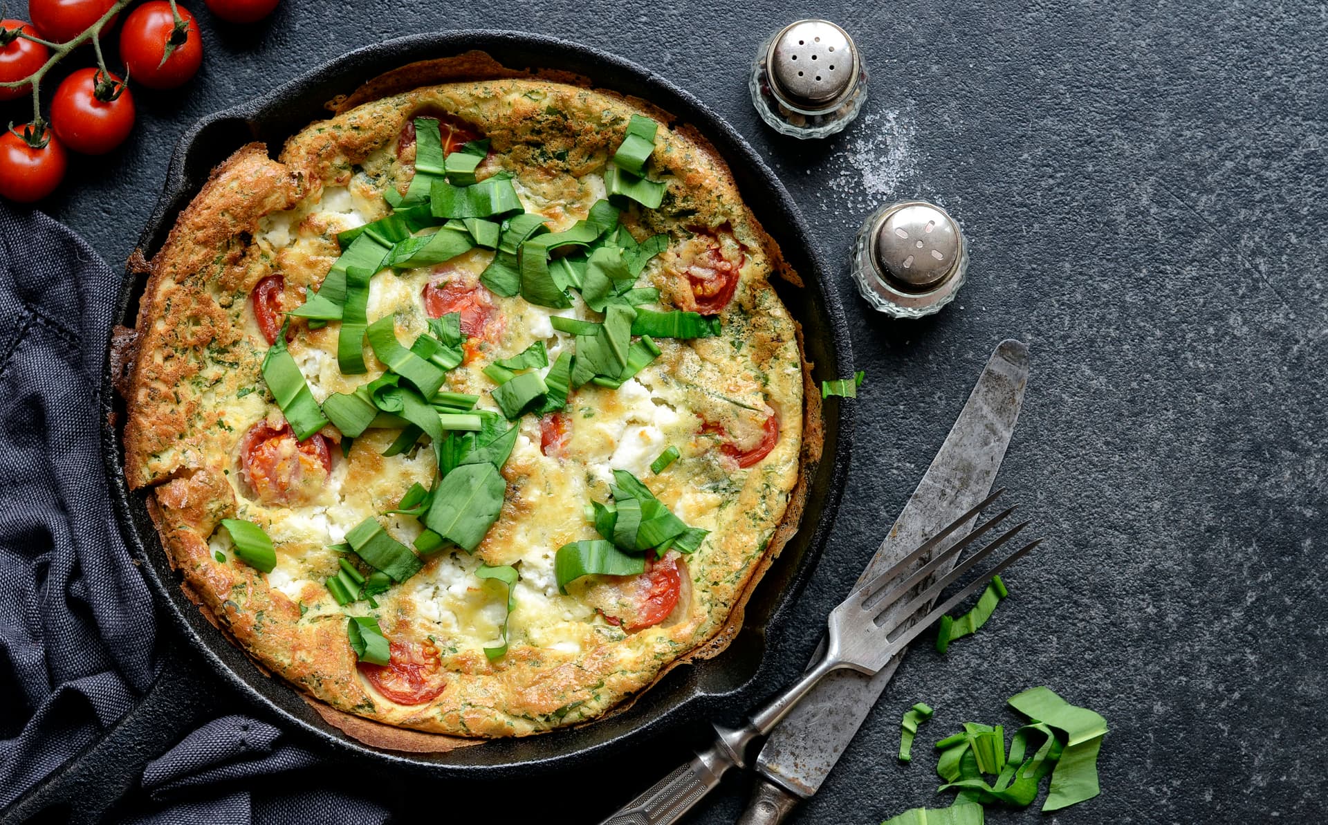 Dutch Baby – pečená palačinka (slaná varianta)