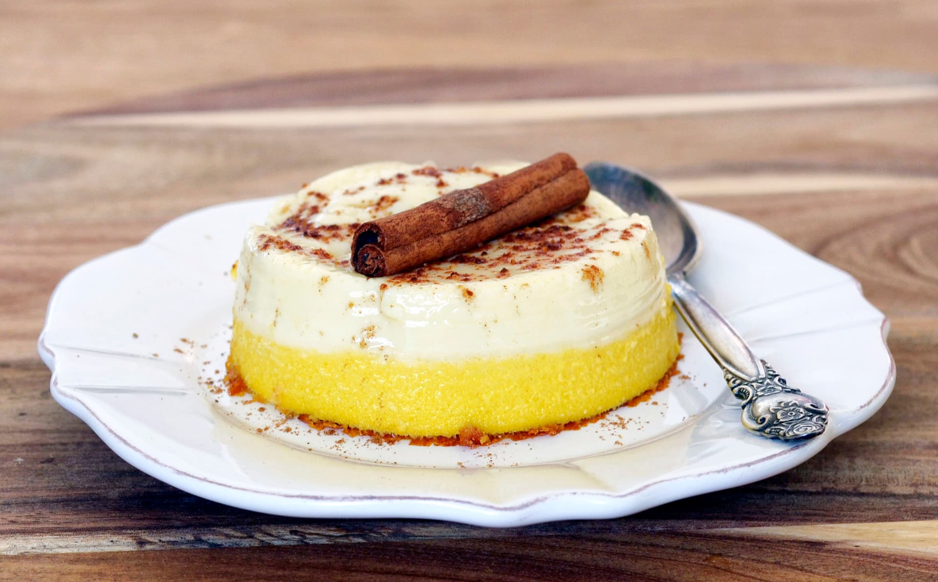 Dýňový flan