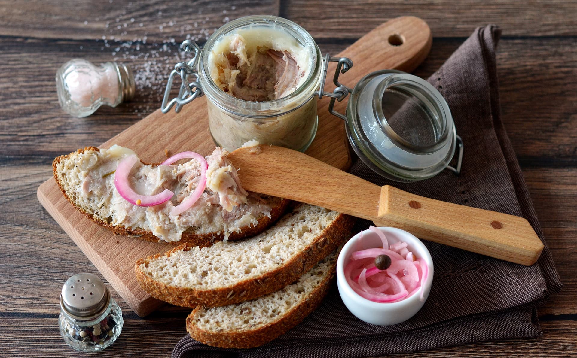 Vepřové rillettes