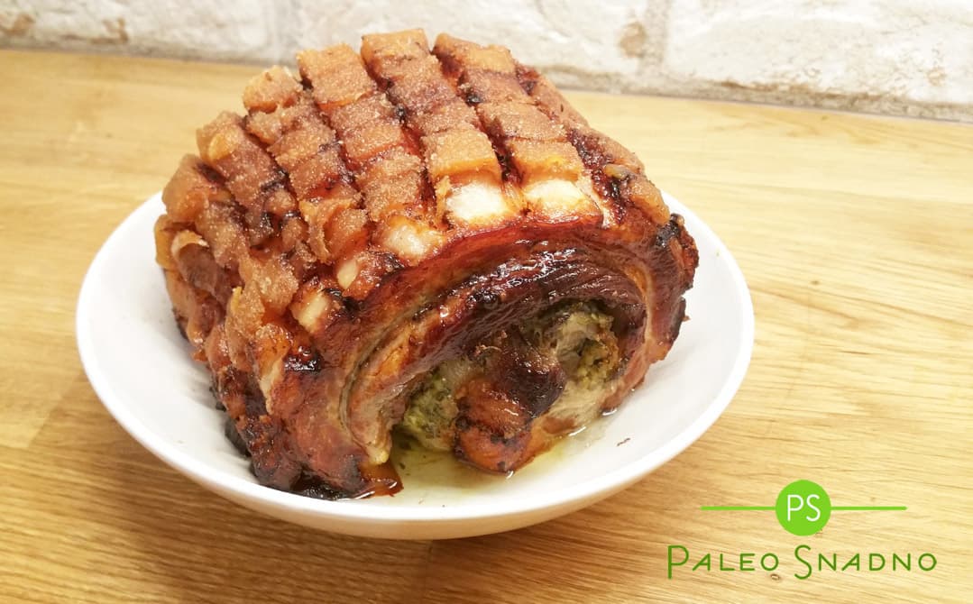 Masová roláda porchetta