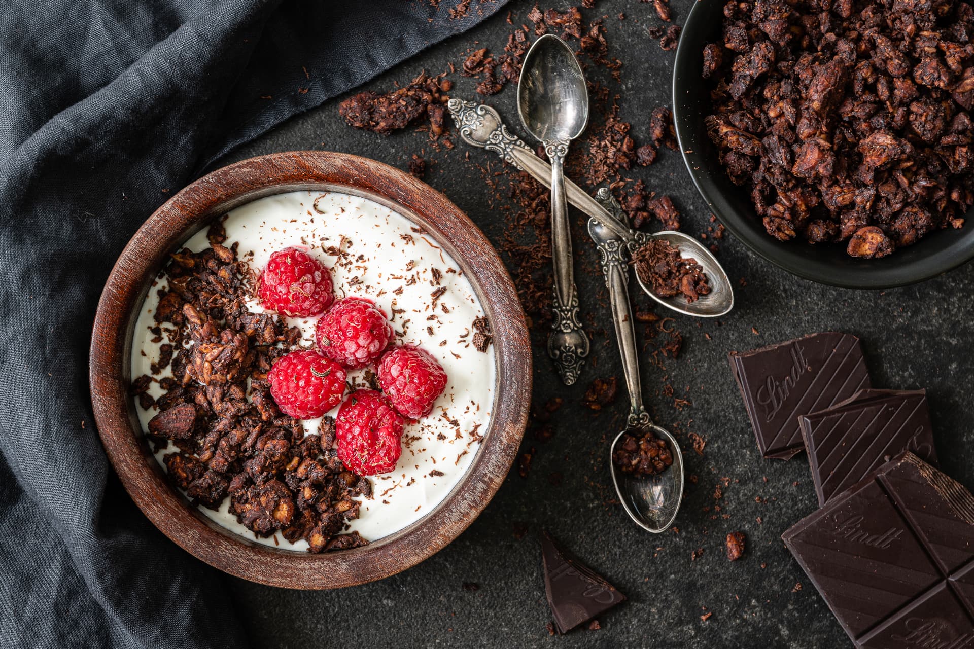 Čokoládová granola