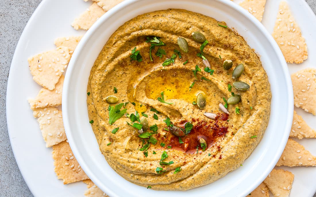 Cuketový baba ganoush