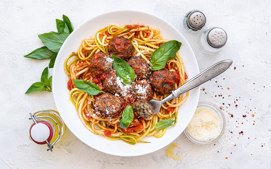 Lilkové kuličky s omáčkou marinara