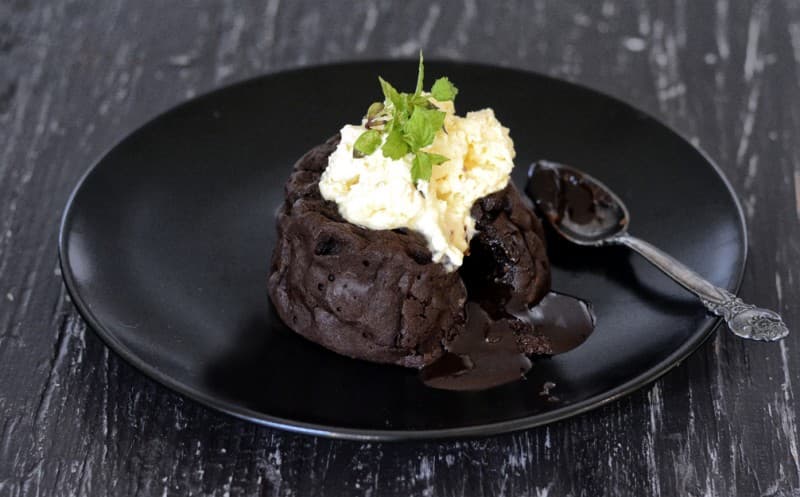 Čokoládový fondant (lávový dortík)