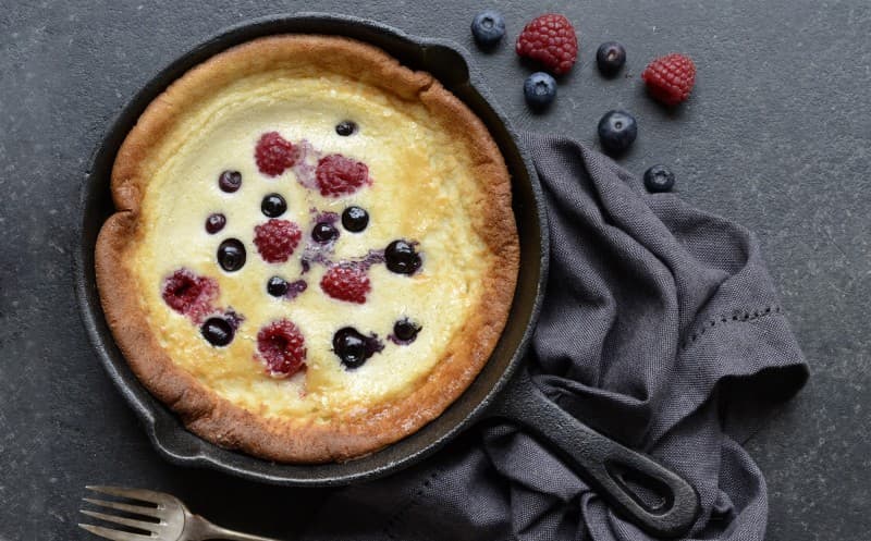 Dutch Baby – pečená palačinka (sladká varianta)
