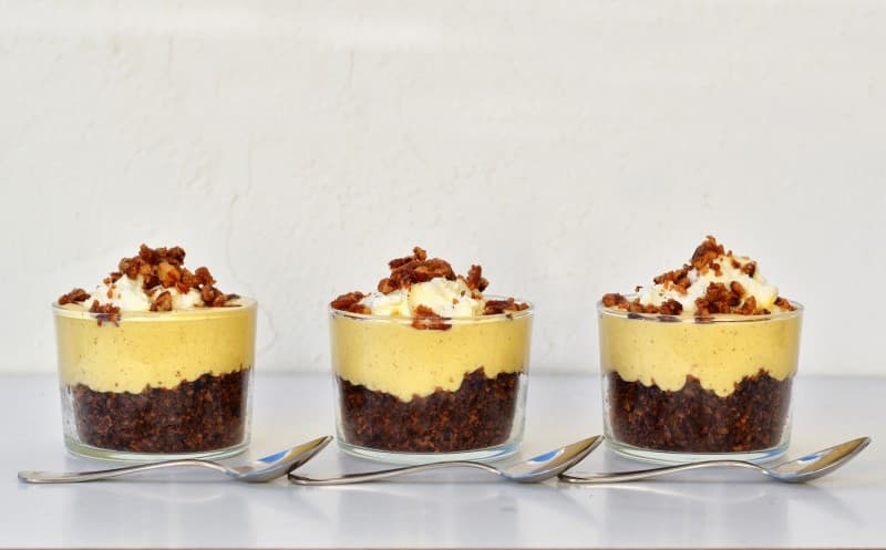 Dýňové tiramisu poháry