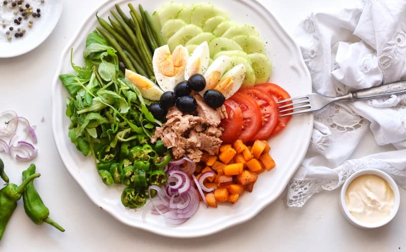 Falešný Nicoise salát