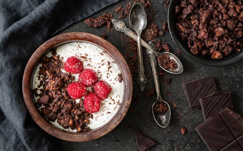 Čokoládová granola