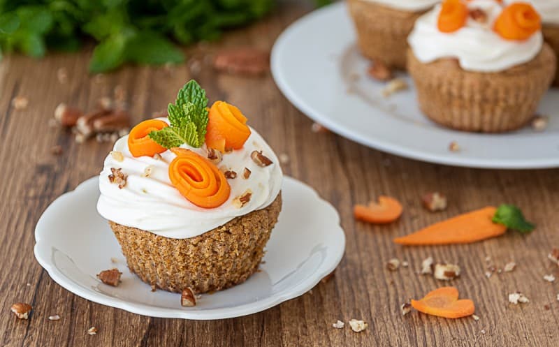 Mrkvové cupcakes
