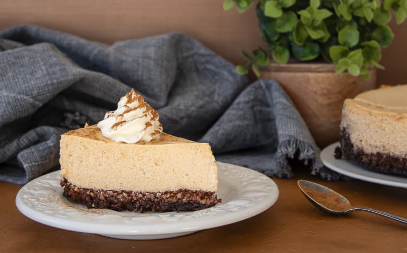Dýňový cheesecake s tvarohem