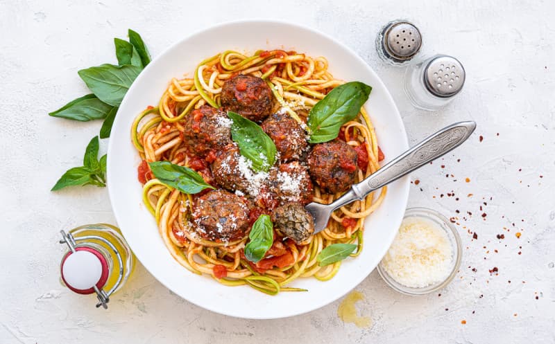 Lilkové kuličky s omáčkou marinara