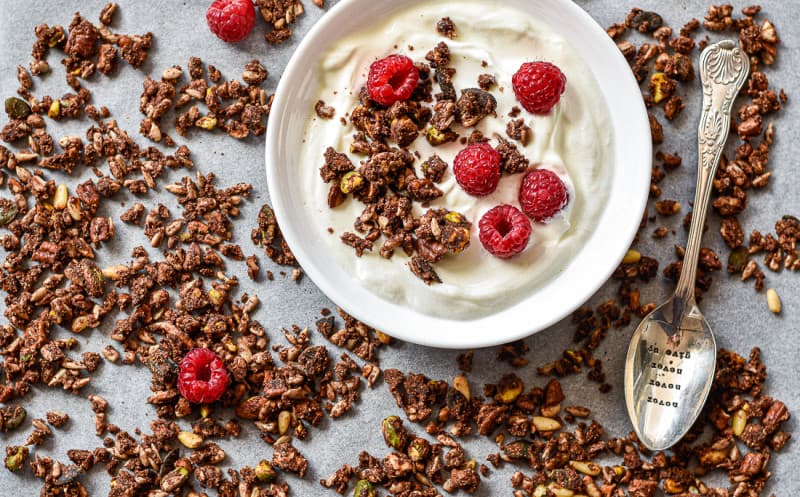 Kakaová granola