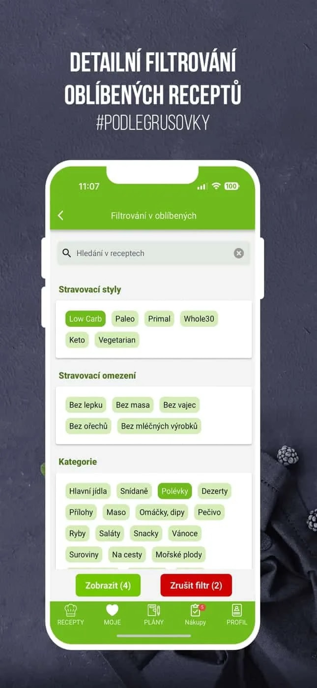Snadné vyhledávání