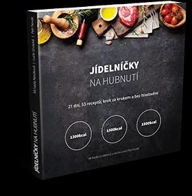 Obálka knihy Jídelníčky na hubnutí