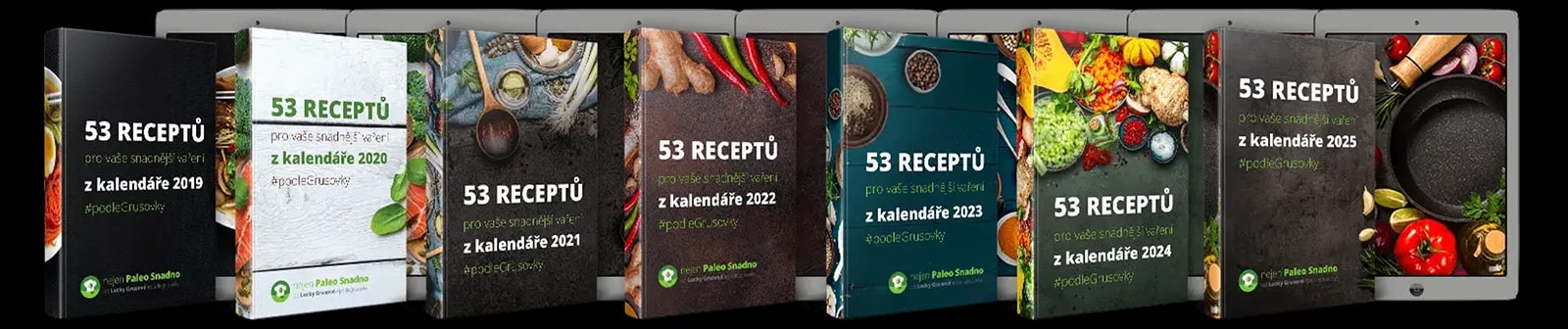 Sedm ročníků, které vznikaly rok po roce od roku 2019.