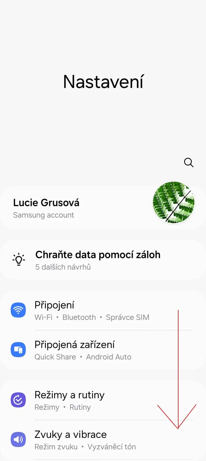 1. krok: Nastavení telefonu