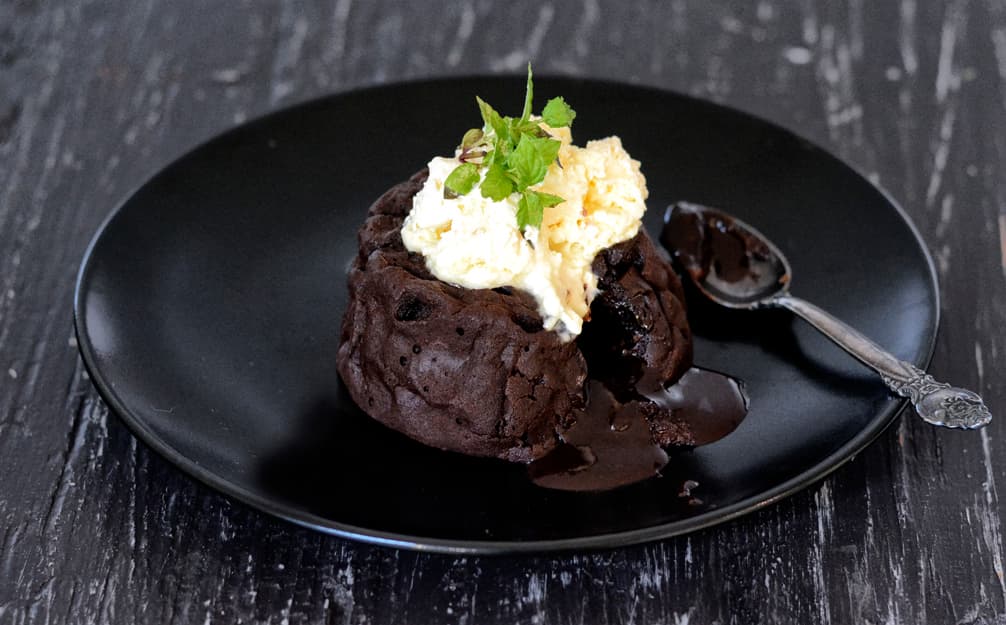 Čokoládový fondant (lávový dortík)
