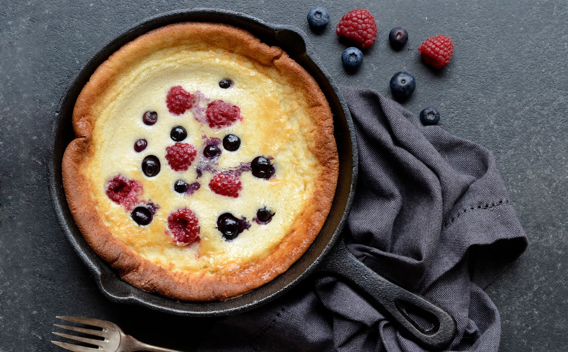 Dutch Baby – pečená palačinka (sladká varianta)