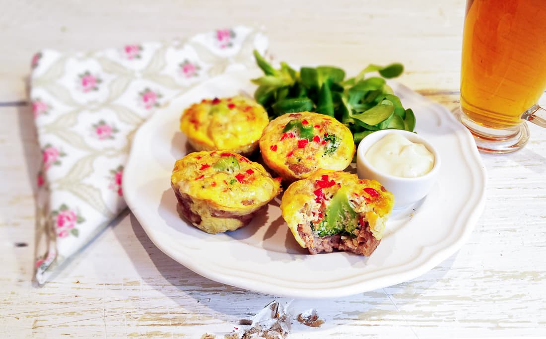 Brokolicové muffiny