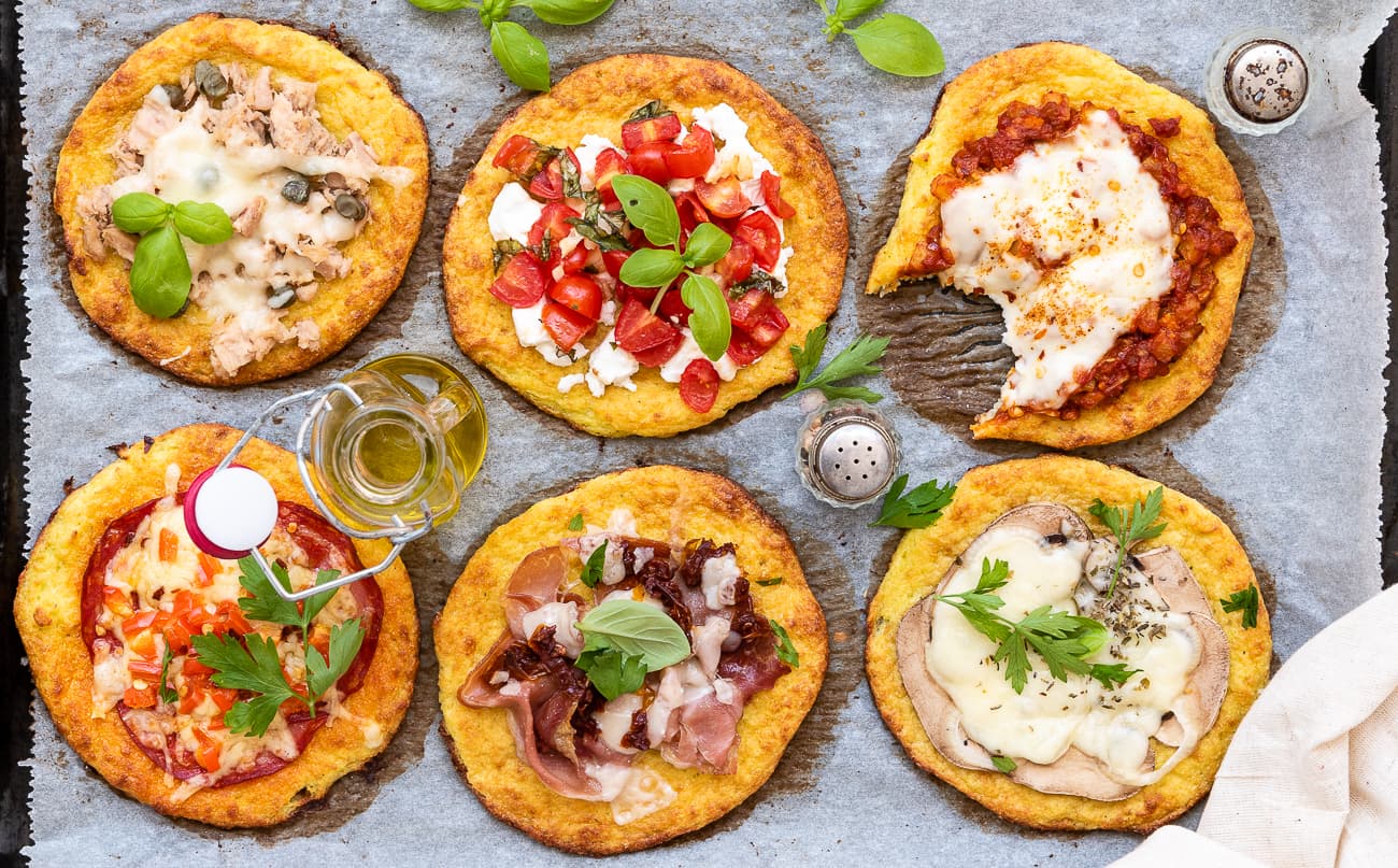 Cuketové mini pizzy