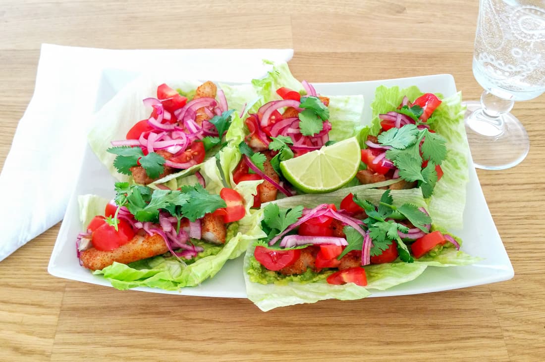Rybí „tacos“
