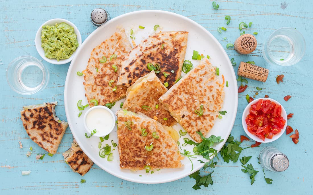 Tuňáková quesadilla