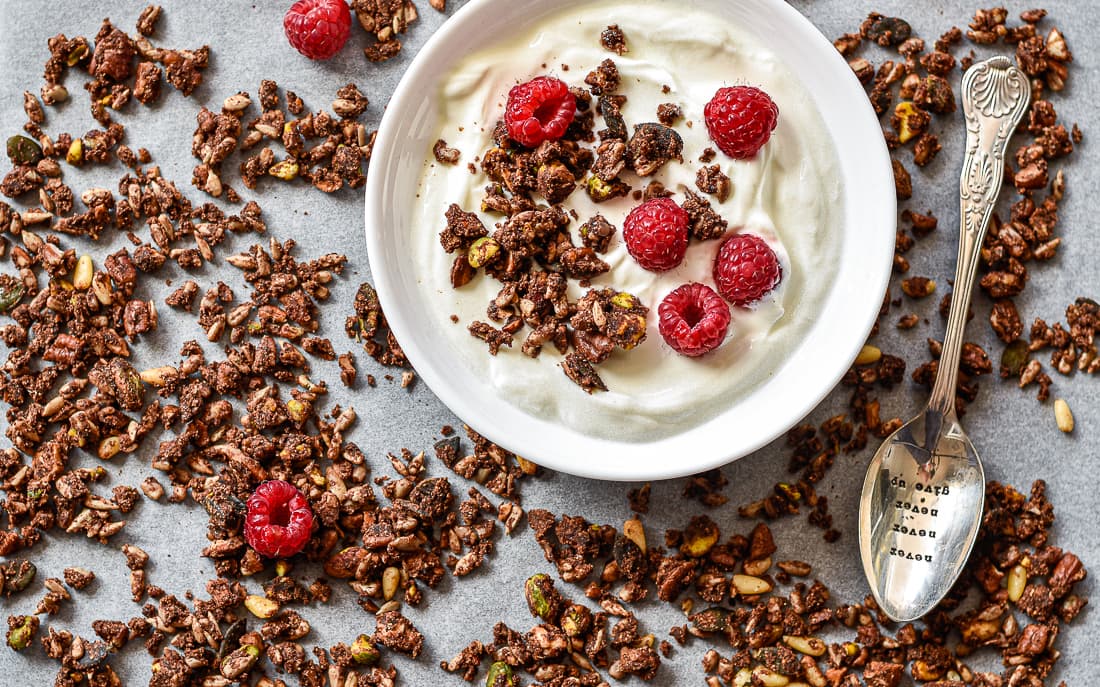 Kakaová granola