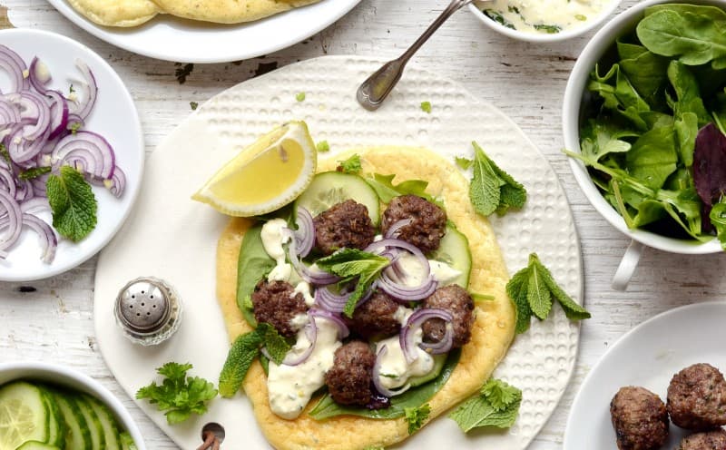 Masové kuličky v oopsie plackách