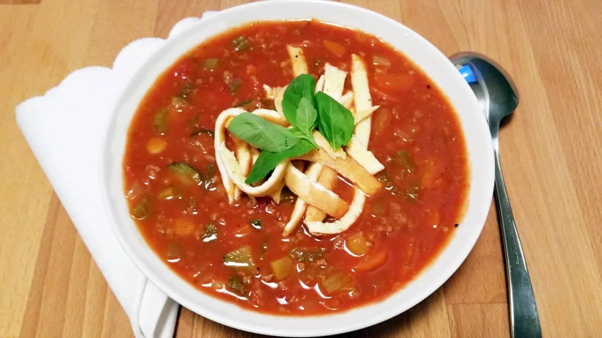 Hovězí minestrone