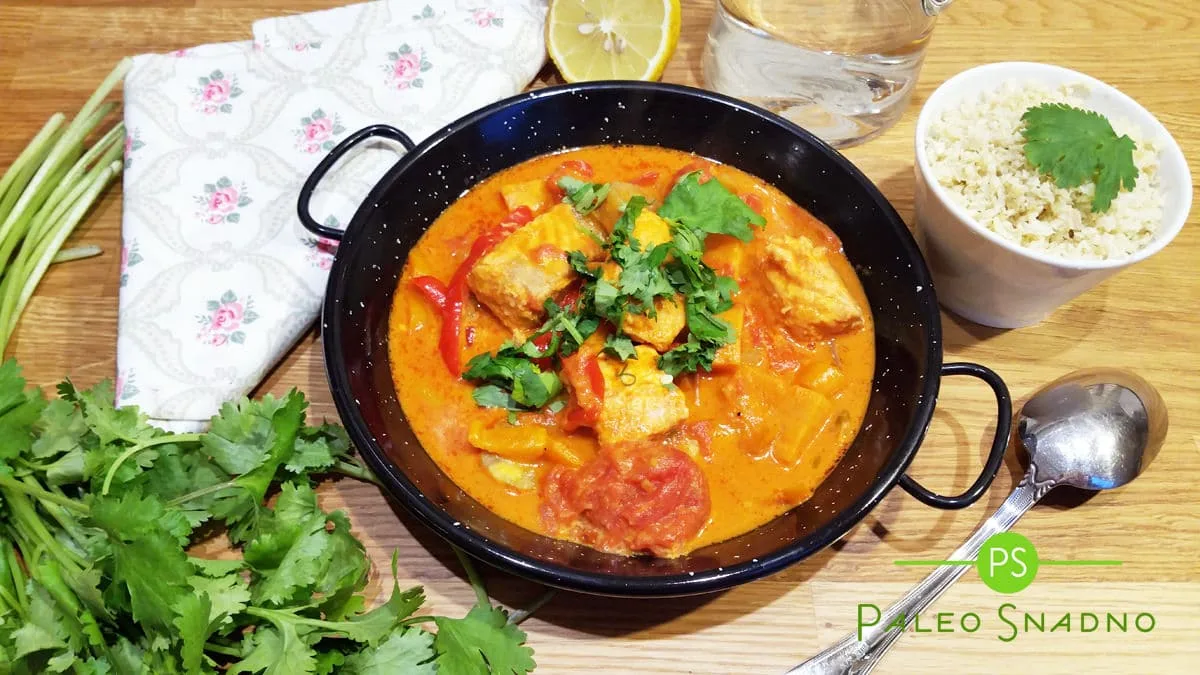 Brazilská moqueca s lososem