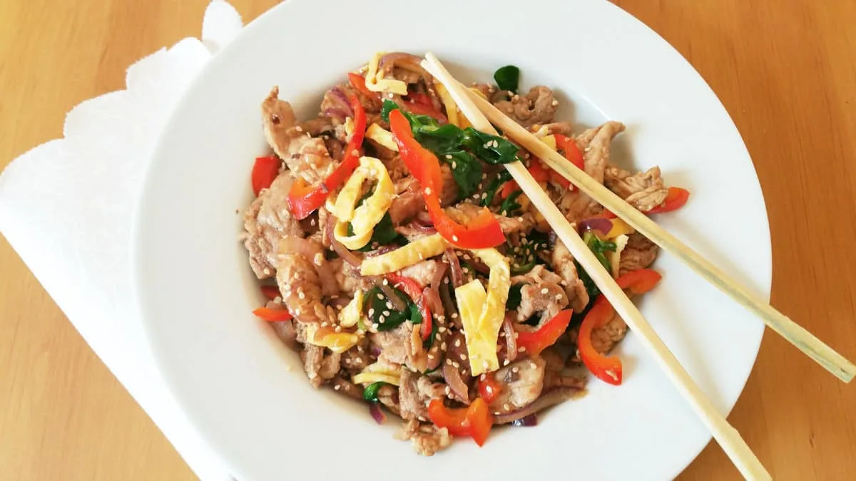 Krůtí stir-fry