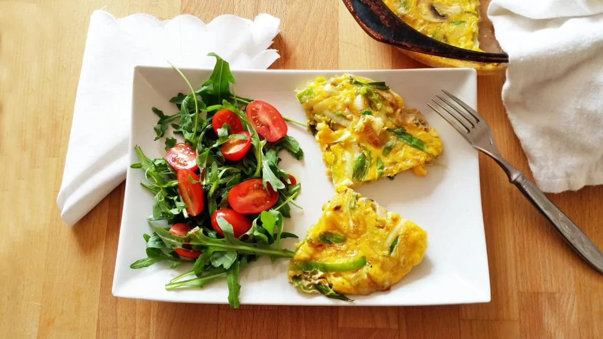 Pórková frittata