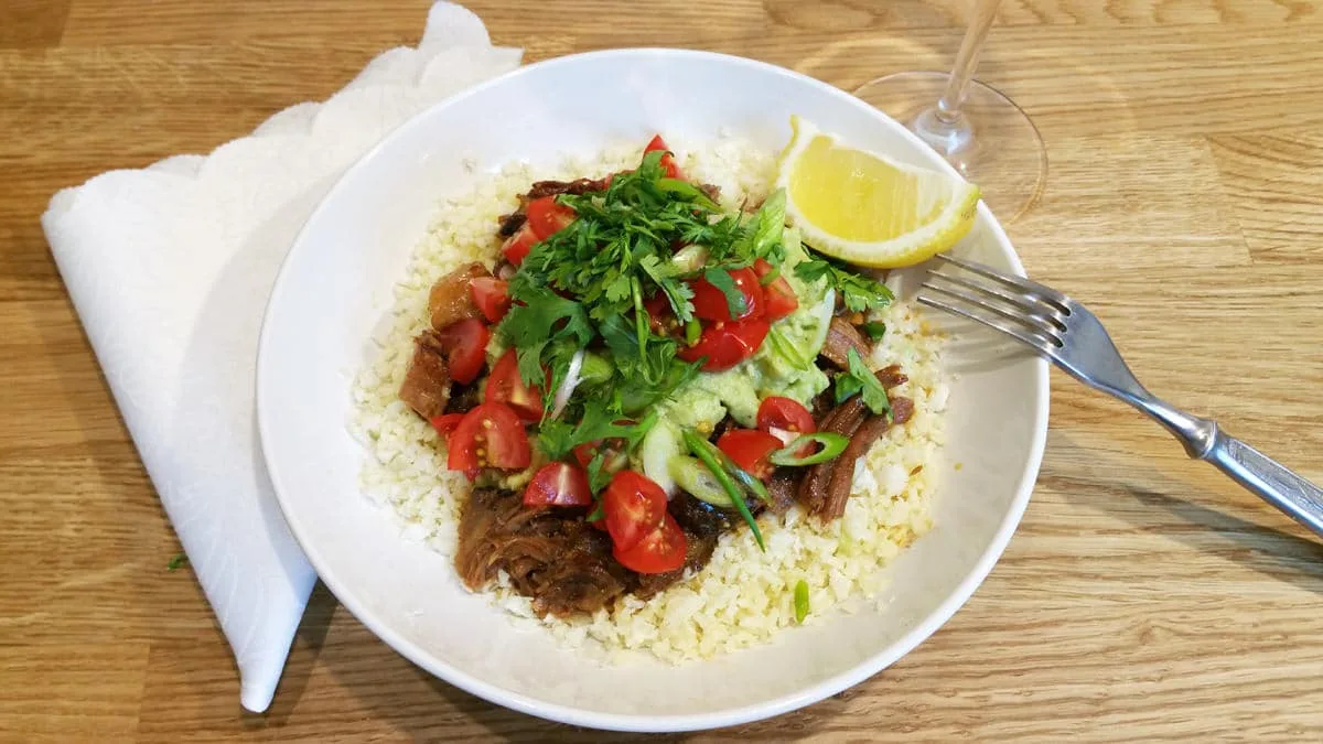 Tacos mix s květákovou rýží