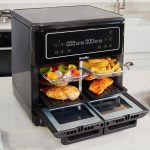 Multifunkční dvouzónová horkovzdušná fritéza Breville Halo Dual